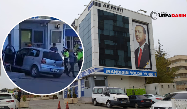 Şanlıurfa'da AK Parti İl Başkanlığında Talihsiz Kaza; 3 Yaralı