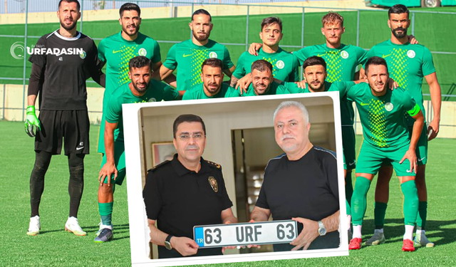 Şanlıurfaspor'a Destek İçin Bu Plaka 6 Milyon 363 Bin 63 TL'den Açık Arttırmayla Satışa Çıkarıldı