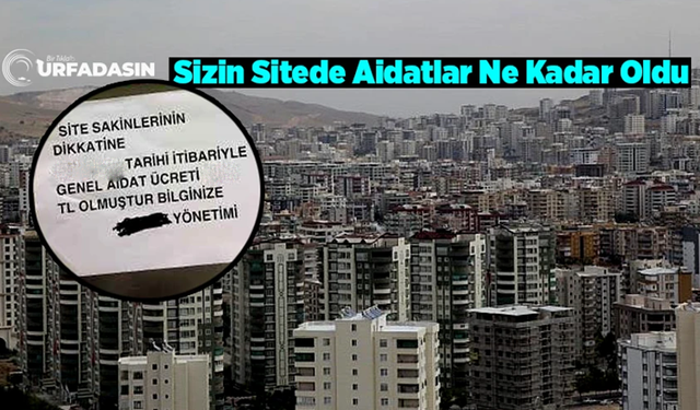 Site Aidatlarına Bakanlık Takibi !
