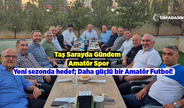 Şanlıurfa ASKF Yönetim Kurulundan İstişare Toplantısı