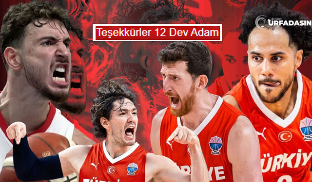 Milli Gururumuz A Milli Basketbol Takımı, Avrupa İkincisi Oldu