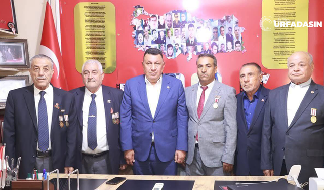 MHP, Ceylanpınar Şehit Aileleri ve Gaziler Derneğini Ziyaret Etti