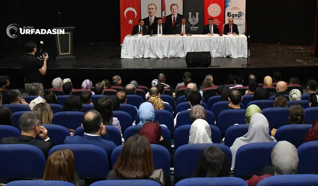 Şanlıurfa Valisi Hasan Şıldak, Viranşehir’de Eğitimcilerle Buluştu