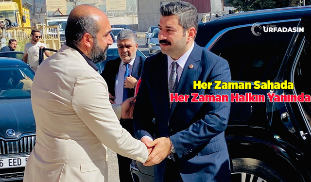 İbrahim Eyyüpoğlu'ndan Viranşehir Zahireciler Borsasına Destek Sözü