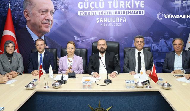Faruk Acar, Türkiye Yüzyılı Buluşmaları İçin Şanlıurfa'da