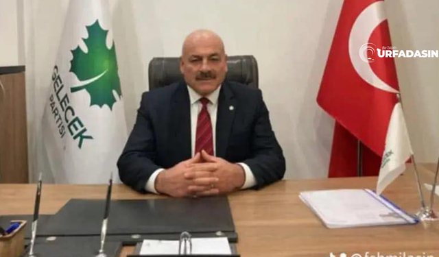 Gelecek Partisi Suruç İlçe Başkanı Fehmi Laçin Güven Tazeledi