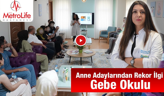 Şanlıurfa Özel Metrolife Hastanesi'nin Gebe Okulu'na Yoğun İlgi