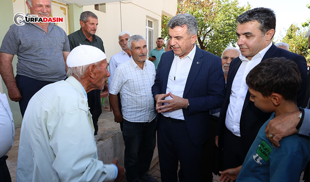 AK Parti İl Başkanı Günbegi, Bozova'yı Ziyaret Etti