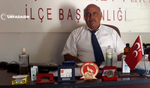 MHP Suruç İlçe Başkanı Halil Çelikten'den Acı Haber