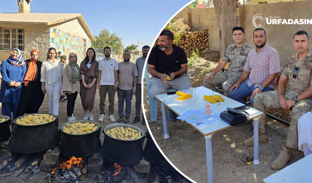 Şanlıurfa'da Köy Okulunda Mısır Festivali !