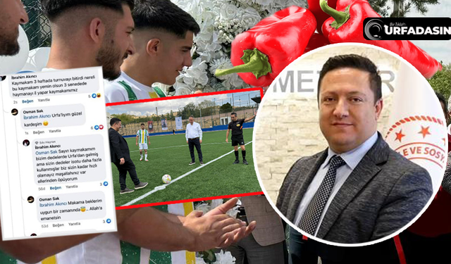 Ankara Haymana'da Futbol Turnovasında Urfalı Kaymakamla İsot Diyaloğu