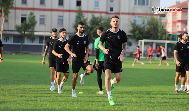 Şanlıurfaspor, Yarınki Maçın Hazırlıklarını Tamamladı