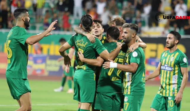 Şanlıurfaspor Kepez Maçını 2-1 Kazandı