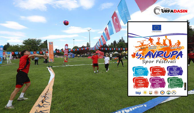Şanlıurfa’da Spor Festivali Başlıyor