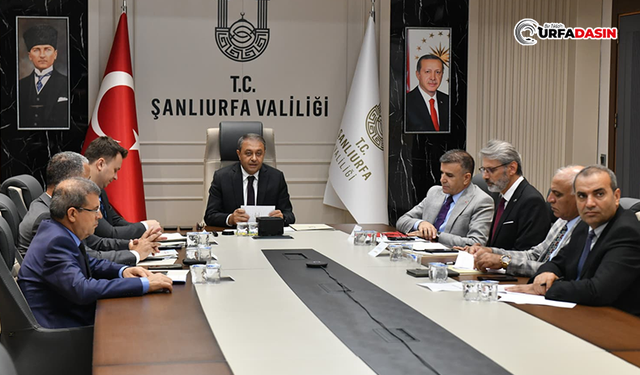 Şanlıurfa’da Yeni Eğitim Öğretim Yılı İçin Tüm Tedbirler Alındı