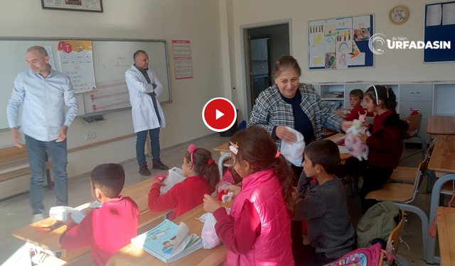 Siverekli Çocuklara Ağız ve Diş Sağlığı Malzemesi Desteği