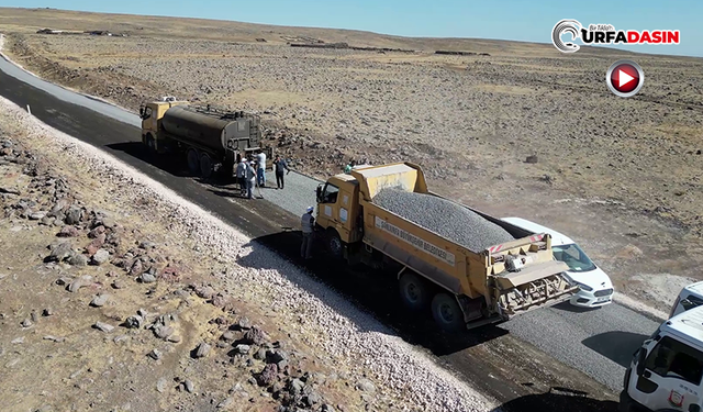 Siverek Kırsalındaki Yaklaşık 10 Kilometrelik Yol Yenilendi
