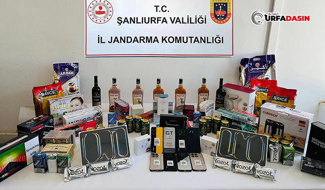 Şanlıurfa’da Kaçakçılık Operasyonları: Ne Ararsan Var!