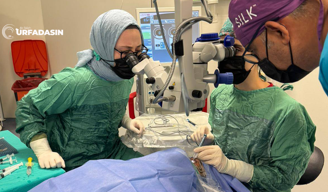 Viranşehir Devlet Hastanesi’nde İlk Katarakt Ameliyatı Gerçekleştirildi