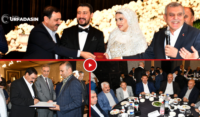 Şanlıurfa'da Sarı ve Öncel Ailesinin Mutlu Gününde İş İnsanı Ömer Bucak Kirve Oldu