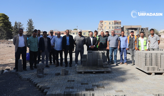 Viranşehir Şarkpınar Mahallesi'nde Hummalı Çalışma