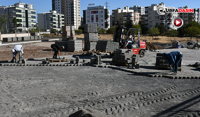 Siverek İlçe Merkezinde Üstyapı Çalışmaları Sürüyor