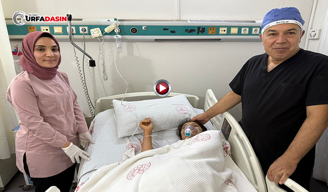 Yuttuğu Toplu İğne Akciğerine Saplandı, Urfa'da Doktorun Özverisiyle Sağlığına Kavuştu