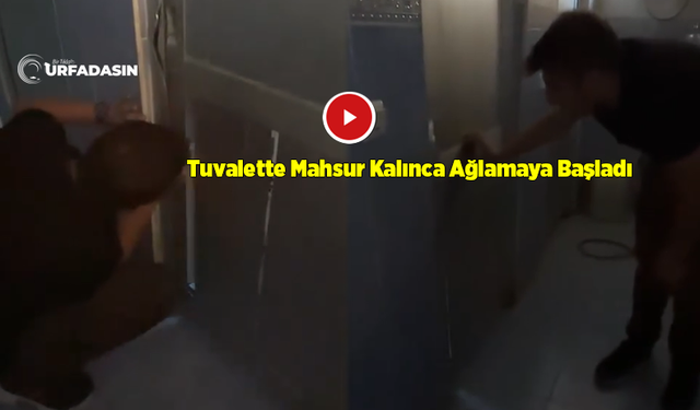 Şanlıurfa'da Engelli Öğrenci Okul Tuvaletinde Mahsur Kaldı