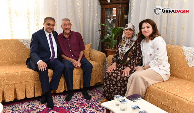 Vali Şıldak ve Eşinden Urfa'nın Yaşlı Çınarlarına Ziyaret