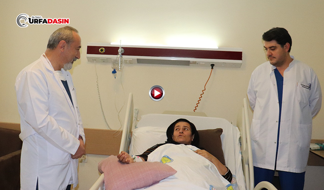 Şanlıurfa’da Karnındaki 15.8 Kiloluk Dev Tümör Tek Ameliyatlı Çıkarıldı