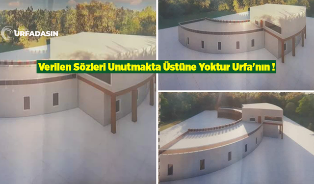 Uyutulan Şanlıurfa'da Amatör Evi'nin Yapılması Yine Unutuldu