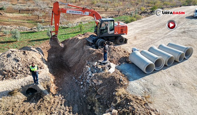 Bozova'da Bozular Yollar Yeniden Ulaşıma Kazandırılıyor