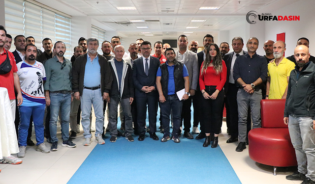 Şanlıurfa Gençlik ve Spor İl Müdürü Yazıcı, İl Tesilcileriyle Bir Araya Geldi