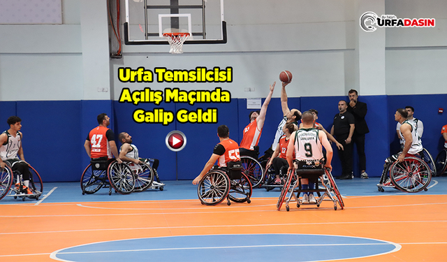 Şanlıurfa’da Tekerlekli Sandalye Basketbol Turnuvası Heyecanı Başladı