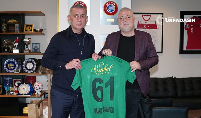 Şanlıurfaspor Kulüp Başkanından TFF Başkanı Hacıosmanoğlu’na Kritik Ziyaret