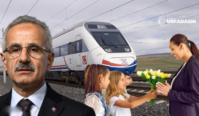 Ulaştırma Bakanlığından Öğretmenlere Yüzde 50 Hızlı Tren İdirimi Urfa'da Olsa Bizim Öğretmenler de Faydalınırdı