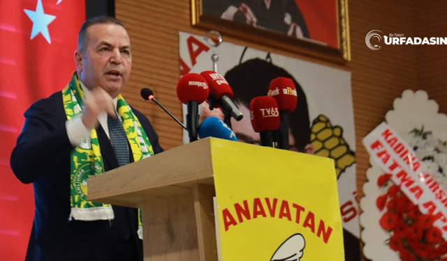 Anavatan Partisi Genel Başkanı Çelebi, Şanlıurfa'da "Milli Birlik, Güçlü Türkiye" Programına Katıldı