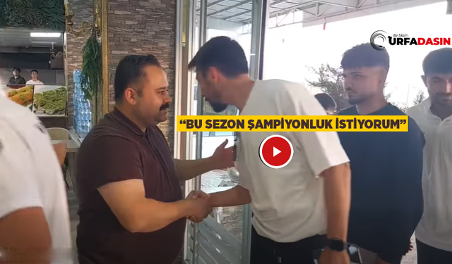 Başkan İnan'dan, Viranşehir Belediyespor Futbolcularına Moral Yemeği