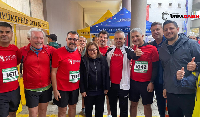 Şanlıurfalı Koşucular, 7.Uluslararası Gaziantep Yarı Maratonu’na Katıldı