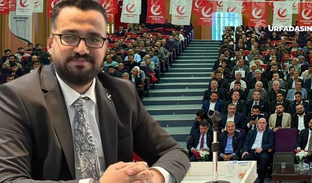 Yeniden Refah Partisi Siverek İlçe Başkanı Mehmet Ali Çulcu Güven Tazeledi
