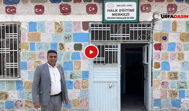 Şanlıurfa Suruç'ta Bu Muhtar Belediye Başkanı Gibi Çalışyor