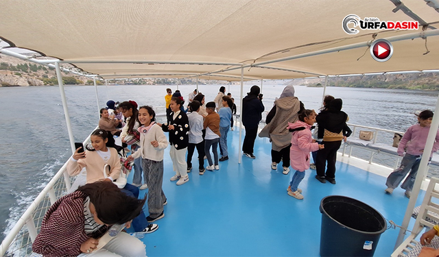 Şanlıurfa'da Öğrenciler Halfeti'nin Tarihi Doğal Güzelliklerini Gezdi