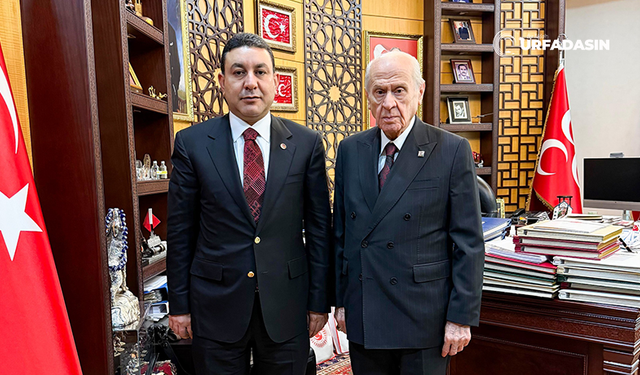 Başkan Özyavuz, MHP Lideri Devlet Bahçeli'yi Ziyaret Etti