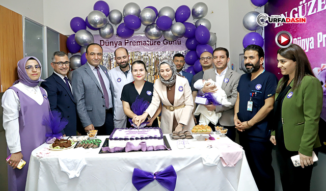 Şanlıurfa’da Dünya Prematüre Günü, Anlamlı Programla Kutlandı