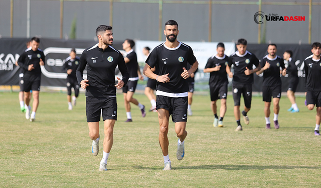Şanlıurfaspor, İki Haftalık Ertelemede Çift Antrenmanla Çalışıyor