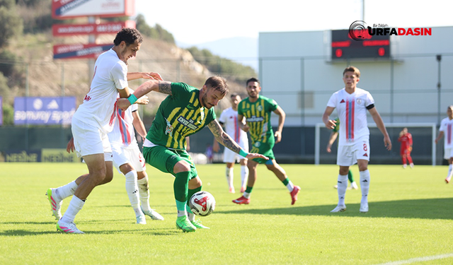 Şanlıurfaspor, Altınordu Deplasmanında 3 Puanı 2 Golle Aldı