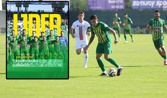 Petrolspor Sahasında Yenildi, Ligin Yeni Lideri Şanlıurfaspor