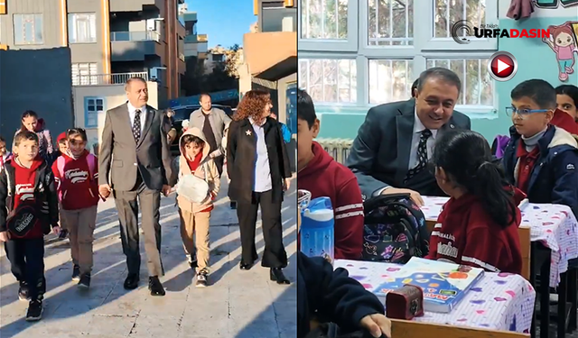 Şanlıurfa Valisi Şıldak, Öğrencilerin Okula Dönüş Mutluluğuna Ortak Oldu