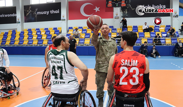 Göbeklitepe Tekerlekli Sandalye Basketbol Turnuvasında TSK Galip Geldi