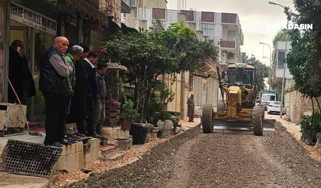 Viranşehir Tekye ve Selahaddin Eyyubi Mahalleleri’nde Hummalı Çalışma